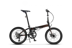 Велосипед Dahon Launch D8 складной, 20 дюймов, KBA083, чёрный