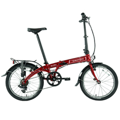 Велосипед Dahon Vybe D7 складной, 20 дюймов, ABA071, красный