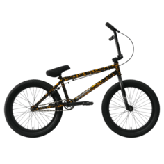 Велосипед BMX Tech Team Grasshoper 20.5" 2024 черный оранжевый