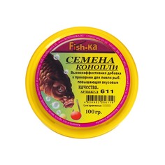 Семена конопли Fishka банка, вес 100 г