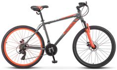 Велосипед STELS Navigator 500 MD 2021 20" серый/красный
