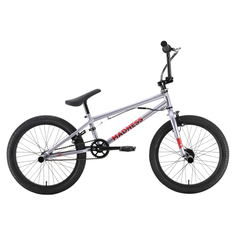 Велосипед Stark22 Madness BMX 2 серый/красный HQ-0005127