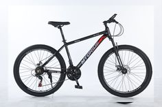 Горный велосипед МТО RIDE 26 2023 черно-красный