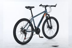 Горный велосипед МТО RIDE 26 2023 серебристо-оранжевый