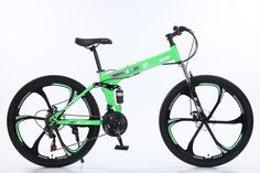 Горный велосипед МТО RIDE 26 2023 зеленый складной