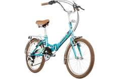 Велосипед FOXX SHIFT 2024г, 130-170 см, зелёный