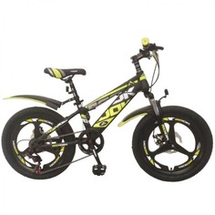 Велосипед Rook 20 MS201D, черный/желтый MS201D