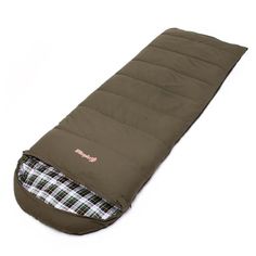 Спальный мешок Hb-H Slipbag-001 коричневый, правый