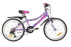 Велосипед Novatrack 20SH6V.ALICE.VL21 фиолетовый