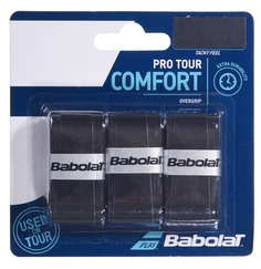 Обмотка для ручки ракетки Babolat Overgrip Pro Tour x3 653037-105, Black