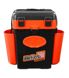 Ящик зимний Helios FishBox 10 л, цвет оранжевый