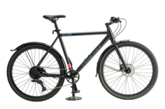 Велосипед взрослый TIMETRY TT261 700С рама 23" 2024 года черно-красный