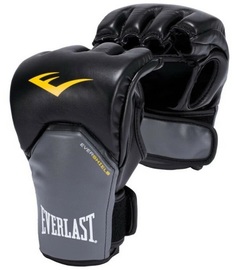 Перчатки Everlast Competition Style MMA чёрно-серые, размер S-M, 1 пара