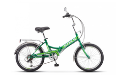 Велосипед Складной Stels Pilot 450,20" ,рама 13.5,цвет зелёный