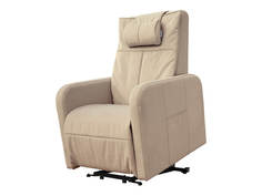 FUJIMO Кресло реклайнер с подъемом FUJIMO LIFT CHAIR F3005 FLWK Ваниль (Sakura 4)
