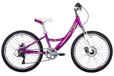 Велосипед Hartman 24" Alba PRO Disk Basis.рама 12.5, Фиолетово-сиреневый
