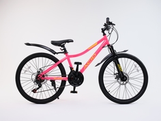 Велосипед ACID Q 245 D 24" рама 13" розово-желтый