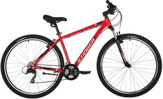 Велосипед STINGER Caiman (2022), горный (взрослый), рама 18", колеса 29", красный, 17.4кг