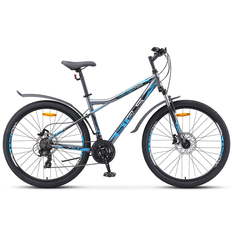 Велосипед STELS Navigator 710 D 27.5" V010 2020 16" серый/черный/серебристый