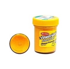 Паста форелевая BERKLEY POWERBAIT NATURAL SCENT (FLUO ORANGE (оранжевый с блеском)/Мотыль)