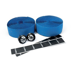 Лента на руль Clarks 3-121 Chbt корковая+крепеж+заглушки на руль Синий