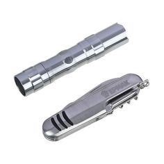 Набор Чингисхан Туристический многофункциональный Фонарик+Нож 7 функций 118-140