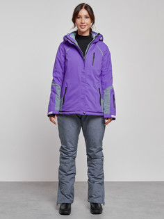 Горнолыжный костюм женский MTFORCE 02316F, 46, Violet