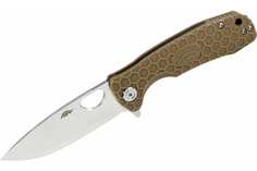 Нож Honey Badger Flipper S, D2, песочная рукоять (HB1027)