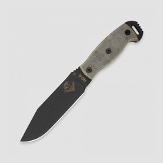 Нож с фиксированным клинком ONTARIO, RD-6 Black Micarta, длина клинка: 15,2 см