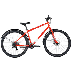 Велосипед дорожный Forward 29" SPIKE D AL рама 18" красно-белый 2023 года
