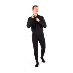 Термобелье до -30 С "CИБИРСКИЙ СЛЕДОПЫТ - Fleece Zip Polartec Micro" комплект, р.50