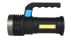 Фонарь светодиодный ручной АКБ USB 501 Police