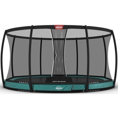 Батут Berg Champion InGround Safety Net Deluxe с сеткой 430 см, green