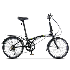Велосипед Dahon Dream D6 складной, 20 дюймов, HAT060, чёрный