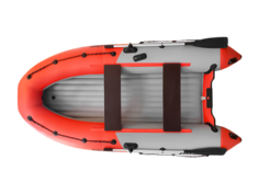 Надувная лодка BoatsMan Sport BT340ASR (серо-красный)