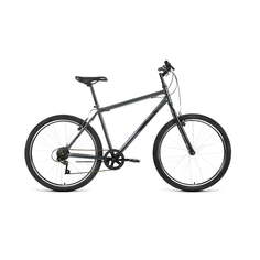 Велосипед Altair MTB HT 26 1.0 2022 19" темно-серый/черный