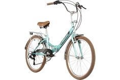 Велосипед FOXX 24SFV.SHIFT.GN4 зелёный 168407 Велосипед FOXX 24 складной, SHIFT, 6-скор