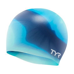 Шапочка для плавания TYR Multi Silicone Cap, LCSM-977, синий