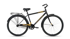 Велосипед Altair City high 28" 2021 года рама 19" темно-серый оранжевый