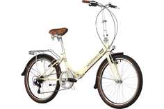 Велосипед NOVATRACK AURORA, 2024г, 170см, бежевый