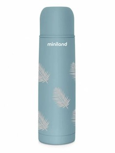 Детский термос для жидкостей Terra Thermos 500 мл, бежевый/листья Miniland