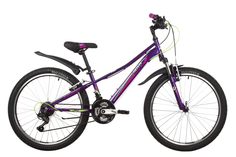 Велосипед Novatrack 24SH18V.VALIANT.12VL22 фиолетовый