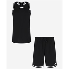 Li-Ning COMPETITION UNIFORM SUIT Форма баскетбольная Черный/Белый XL