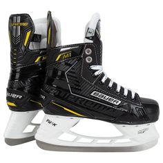 Коньки хоккейные Bauer M1 SR черный/желтый 41 Бауэр