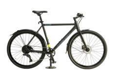 Велосипед горный TIMETRY TT261 700С рама 23" 2024 года черно-желтый