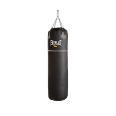 Мешок Everlast, Super Leather 125lb 55кг черный