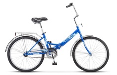 Велосипед STELS PILOT-710 С 24, колесо 24", рост 14", сезон 2023-2024, синий