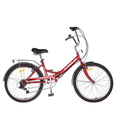 Велосипед Stels Pilot 750,д 24",6 ск,цвет Красный