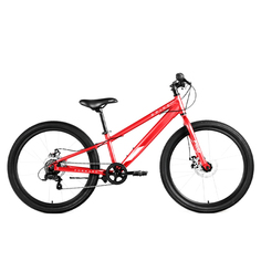 Велосипед горный Forward SPIKE D AL 24" рама 11" красный/белый