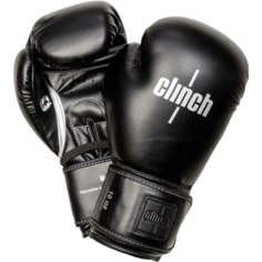 Перчатки бокс Clinch Fight 2.0 черные С137, 12 унций